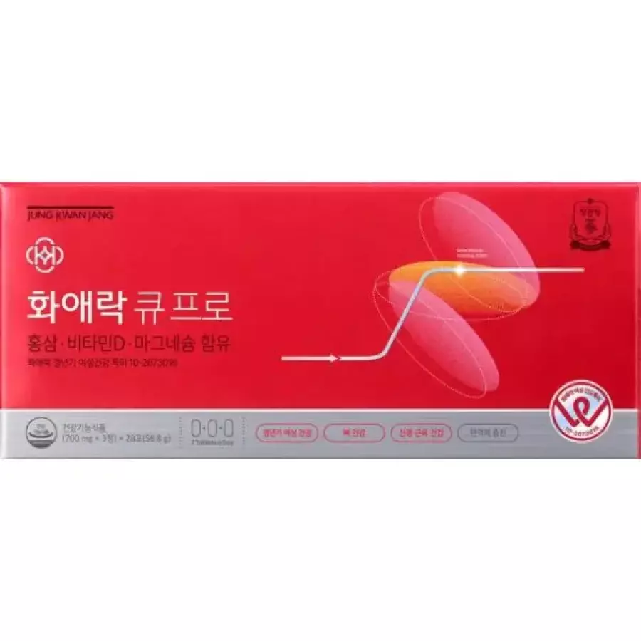 정관장 정관장 화애락 큐프로 84정 (3개)_이미지