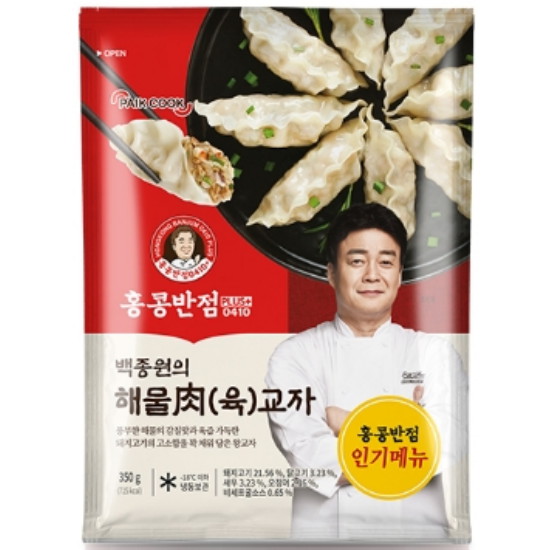 더본코리아 홍콩반점0410 백종원의 해물육교자 350g (4개)