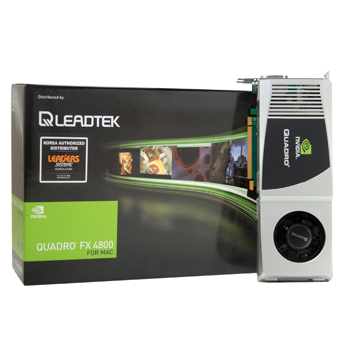 NVIDIA 쿼드로 FX 4800 D3 1.5GB For Mac 리더스시스템즈_이미지