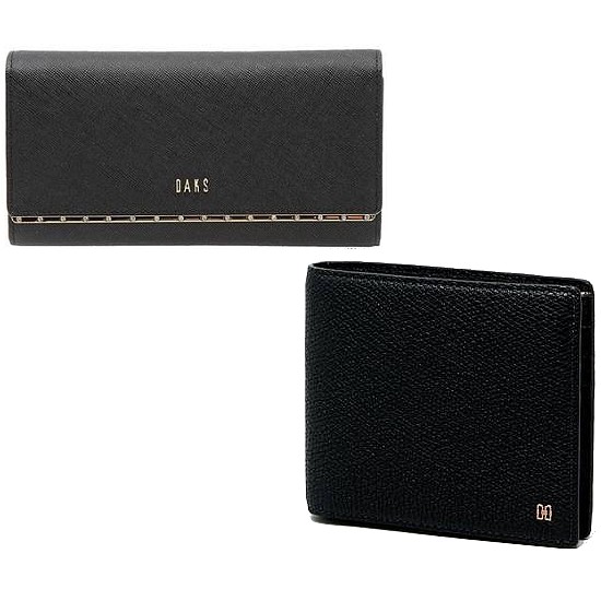 닥스 지갑 세트 DCWA9F701BK DBWA9F853BK_이미지