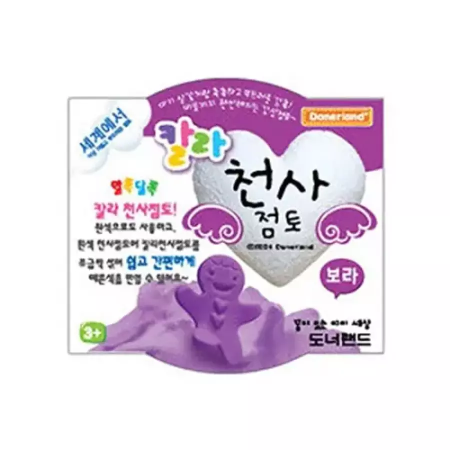 도너랜드 천사점토 보라 30g[1개]