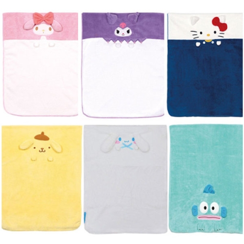 헬로키티 캐릭터 헤어드라이 타월 타올 수건 어린이 아동 유아 여아 남아 키즈 주니어 초등학생 목욕 샤워 핸드