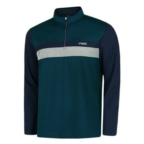 프로월드컵 배색 집업 티셔츠 Q321-3155-1TN