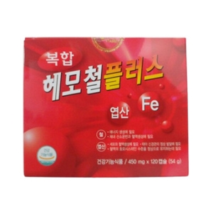  한미양행 복합 헤모철 플러스 120캡슐 [1개]
