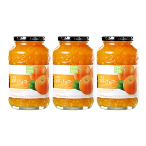 초록원 제주 감귤차 1KG 3병 3KG 카페 액상차