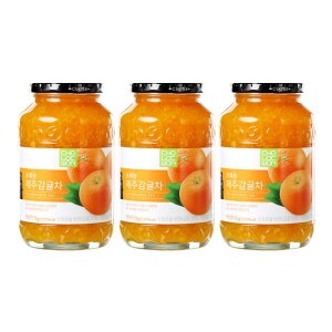 초록원 제주 감귤차 1KG 3병 3KG 카페 액상차
