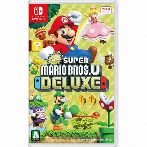 Nintendo 뉴 슈퍼 마리오브라더스 U 디럭스 한글판 (SWITCH, 패키지칩/중고)