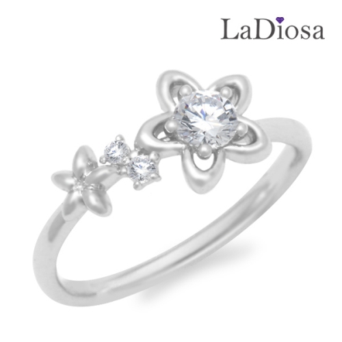 라디오사 18K 라디오사 여성반지 LK18JJ-10276R