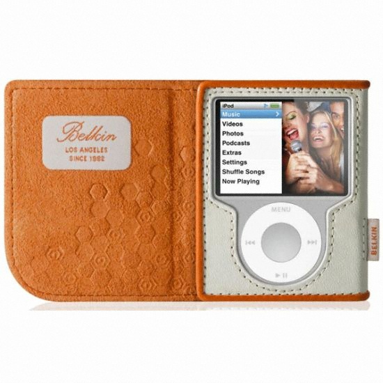 벨킨 iPod 3세대 nano FOLIO 가죽케이스_이미지