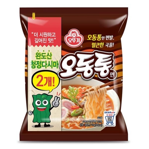 오뚜기 오동통면 한정판 120g (8개)_이미지
