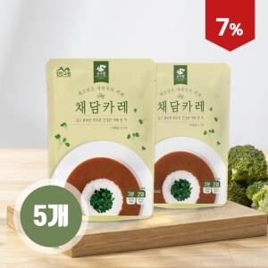 영농조합법인 채소를 담은 자연주의 채담<b>카레</b> 160g