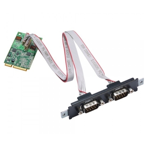 MOXA CP-102N-T 2포트 Mini PCI Express 시리얼카드_이미지