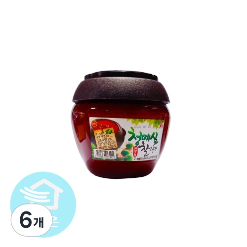 청매실 태양초 찰고추장 2kg 6개