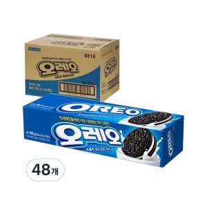 동서 오레오 화이트 샌드위치 쿠키 100g 48개_이미지