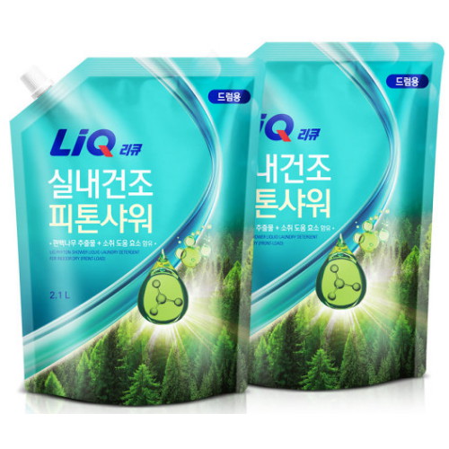 실내건조 피톤샤워 드럼용 리필 2.1L