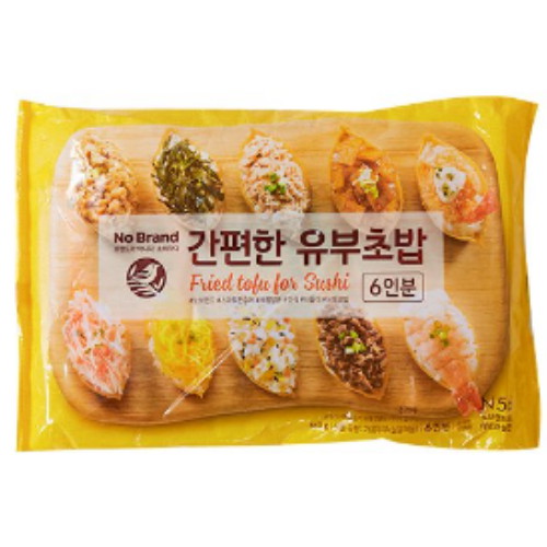 이마트 노브랜드 간편한 유부초밥 540g (4개)