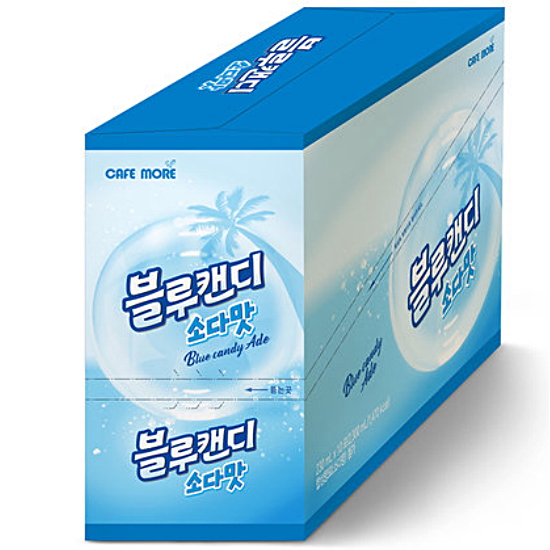 카페모어 블루캔디 소다맛 에이드 230ml (10개)