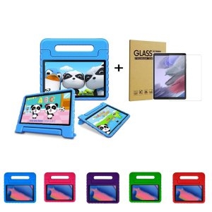 [불명] 갤럭시탭A7 라이트 SM-T220 SM-T225 케이스+강화필름