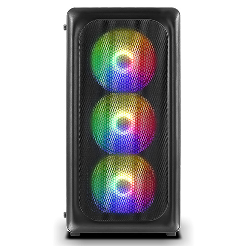 darkFlash DK290 Air MESH RGB 강화유리 (블랙)_이미지