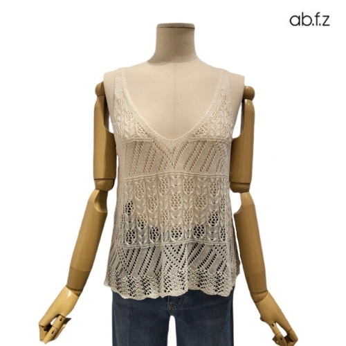 Ab.f.z 그물망 써머 니트 베스트 APZ3HW31H