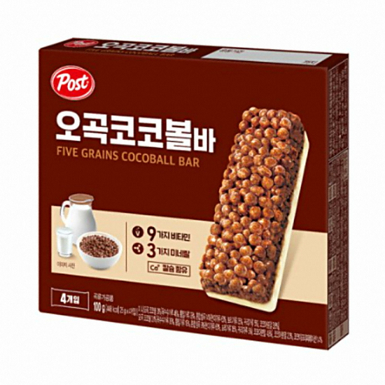 동서식품 포스트 오곡 코코볼바 100g (1개)_이미지