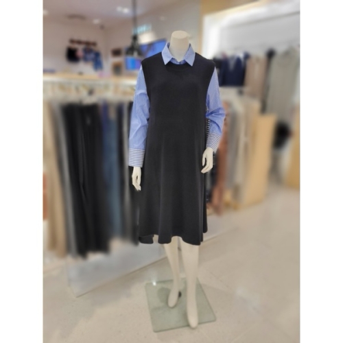 마더피아 HY 임부복/임산부 캐시라이크 니트 롤 베스트 1종 RTO6007C