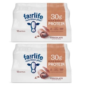 [�Ҹ�] Fairlife 30g Protein Shake Chocolate �������� ����ƾ ����ũ �ܹ��� ���� 340ml 24��