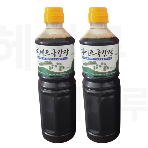 아우첼지에프식품 지에프 국간장 900ml [2개]