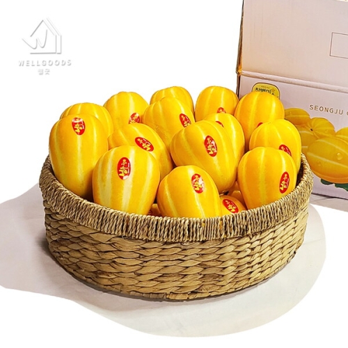 웰굿 성주 세척 참외 최고급 23~35과 10kg (1개)