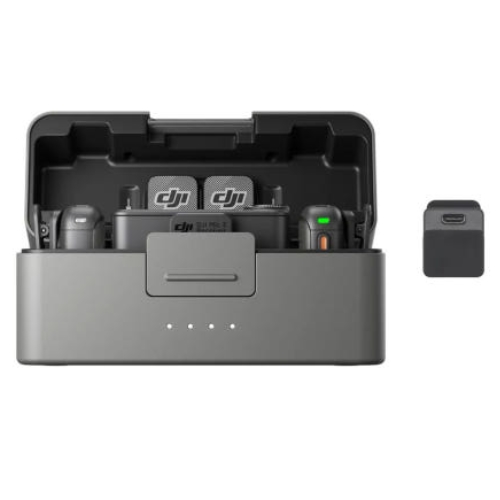 DJI Mic 3 무선마이크 (2TX + 1RX + 충전케이스 + 카메라어댑터)_이미지