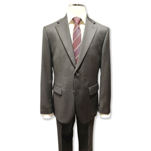 맨잇슈트 MANITSUIT 그레이 솔리드 울100 포멀핏 정장 MAJA01-028