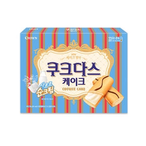 크라운제과 쿠크다스 케이크 154g (5개)_이미지