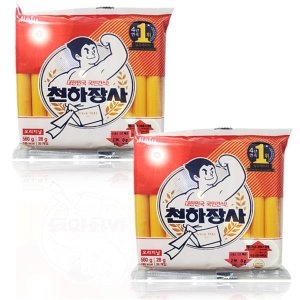 소세지 간식 560g x2 천하장사 캠핑햄 소시지
