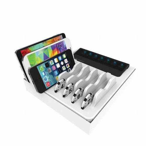 SICRON 40W 3.1A 7포트 충전기 ENC-68_이미지