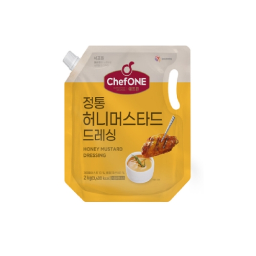 대상 쉐프원 정통 허니머스타드 드레싱 2kg