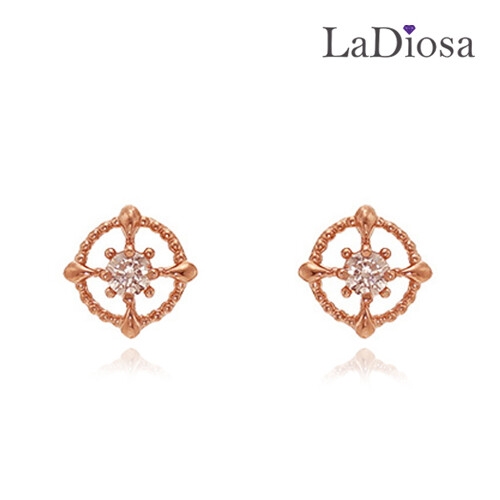 14K 라디오사 귀걸이 LK14JJ-8695E