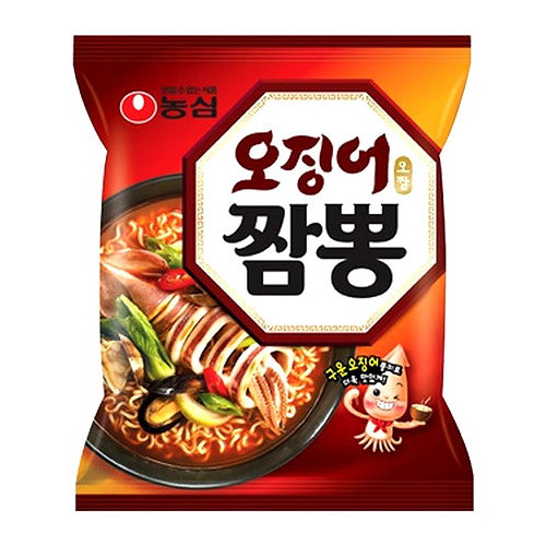 농심 오징어짬뽕 124g (40개)