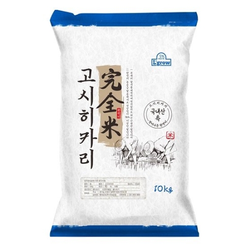 2024 엘그로 씻어나온 완전미 고시히카리 특등급 10kg