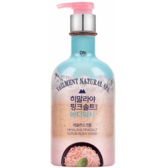 온더바디 벨먼 내추럴 스파 히말라야 핑크솔트 스크럽 바디워시 600g (1개)_이미지