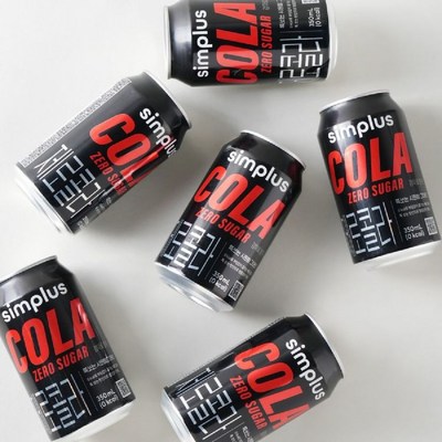 홈플러스 심플러스 simplus 제로 콜라 350ml (18개)