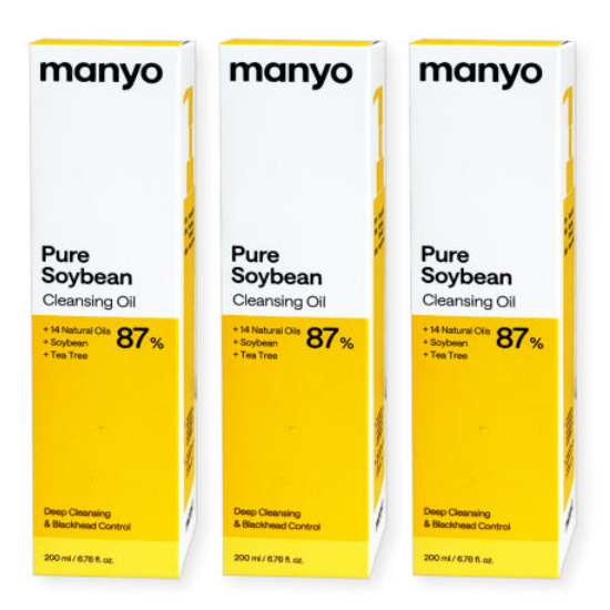 마녀공장 퓨어 소이빈 클렌징오일 200ml (3개)_이미지