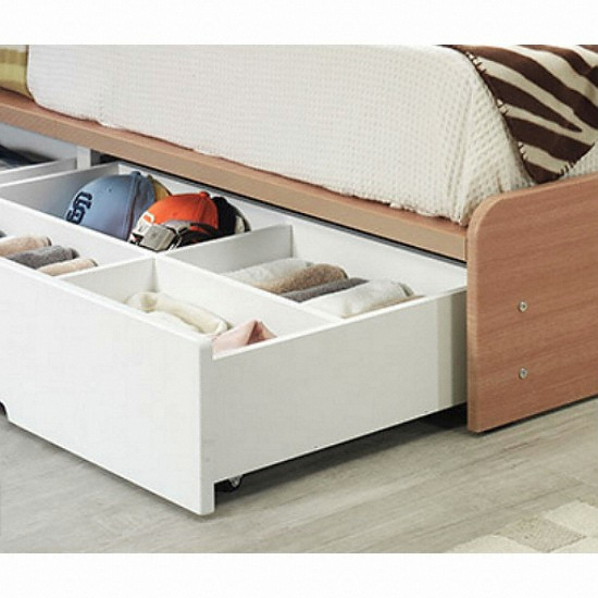 동서가구 799 미라클 큰서랍형 침대 SS (라텍스탑포켓존스프링)_이미지