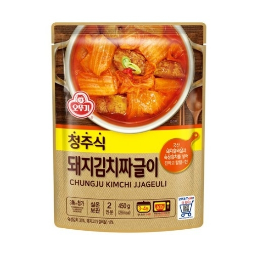 오뚜기 청주식 돼지김치짜글이 450g (16개)_이미지