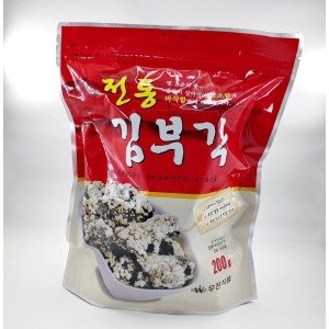 우진식품 바삭한 찹쌀 김부각 1봉 200g