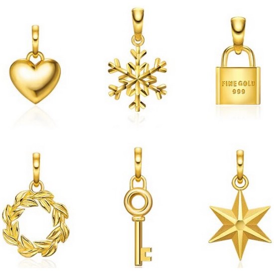 수앤진골드 미니 펜던트 시리즈 6종 24K 순금 1.875g [1개]