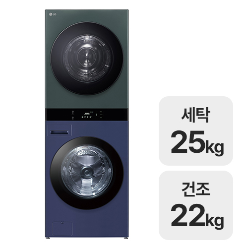 LG전자 트롬 오브제컬렉션 워시타워 WL22YGHU