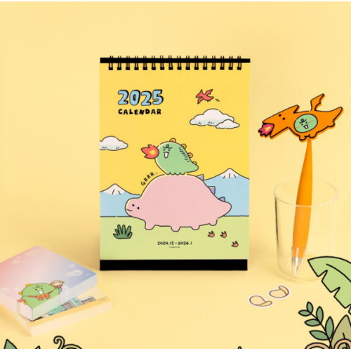 카카오프렌즈 2025 죠르디 다이노 탁상 달력
