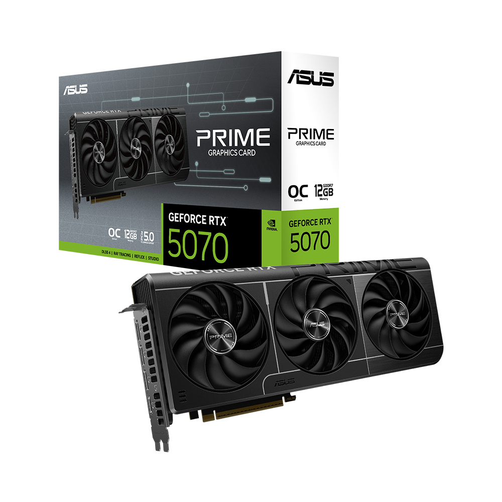 ASUS PRIME 지포스 RTX 5070 OC D7 12GB 인텍앤컴퍼니_이미지