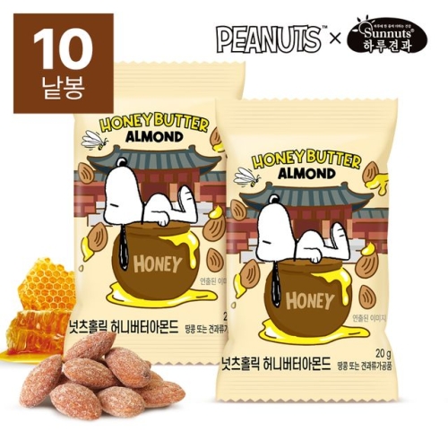 스누피 허니버터 아몬드 20g