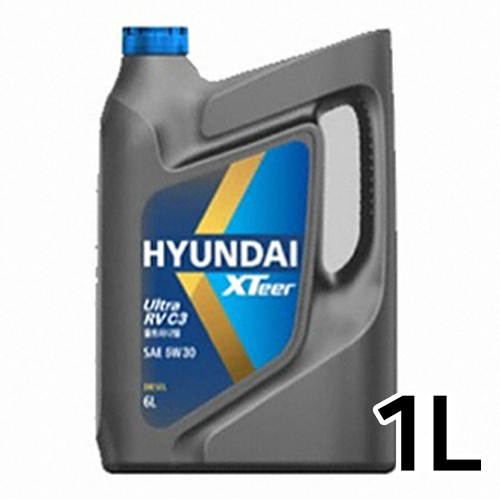 현대오일뱅크 엑스티어 울트라 RV C3 5W30 1L_이미지